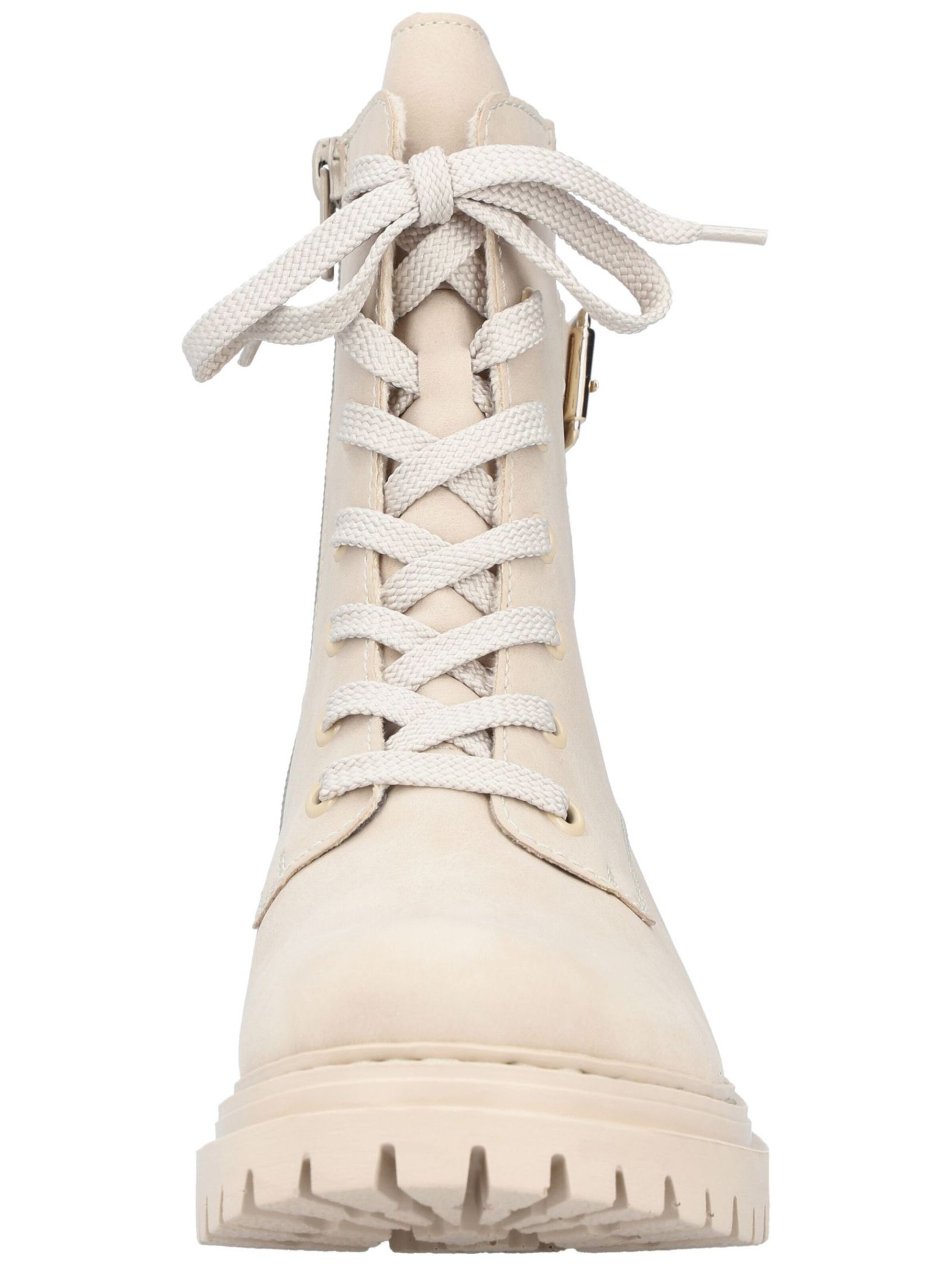 Bottines à lacets Rieker en beige