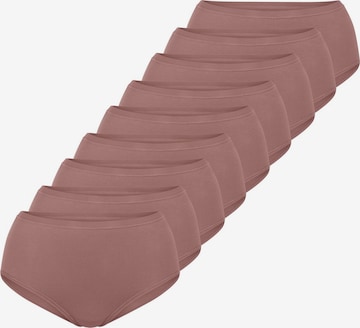 SLOGGI Slip 'GO Daily Cotton' in Brown: front