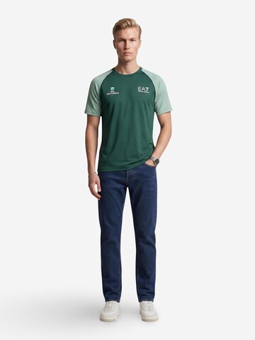 Maglietta '7M002801 AF13689' di EA7 Emporio Armani in verde