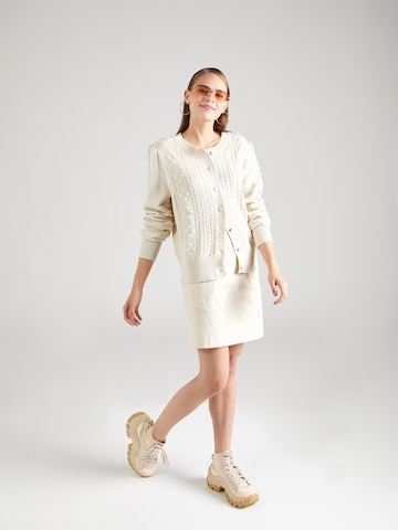 Atelier Rêve Strickjacke 'GABRIELLE' in Weiß