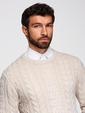 Ombre Pullover 'OM-SWSW-0173' in Weiß