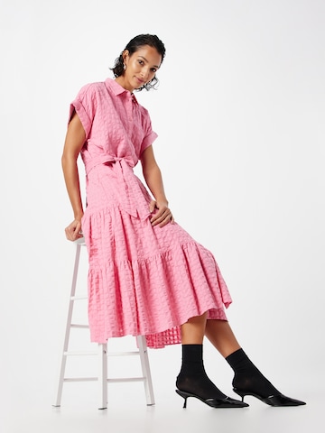 Lauren Ralph Lauren Платье-рубашка 'VILMA' в Ярко-розовый