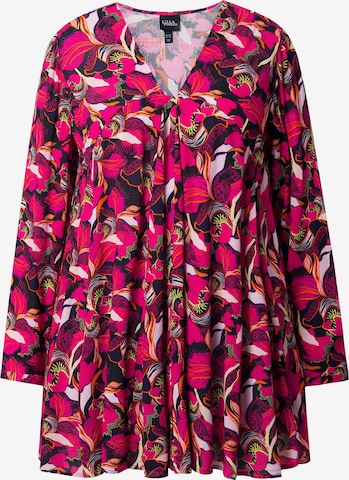 Ulla Popken Blouse in Pink: front