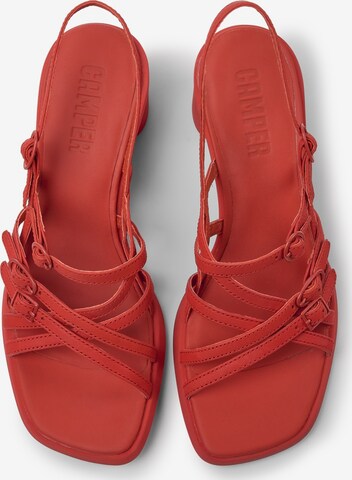 Sandalo ' Meda Twins ' di CAMPER in rosso