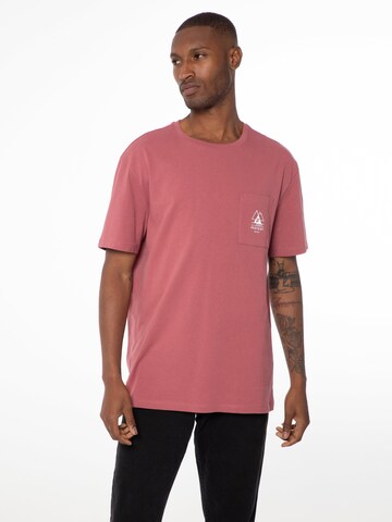 PROTEST Shirt 'ISIAH' in Rood: voorkant
