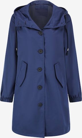 Youthup Between-Seasons Coat in Blue: front