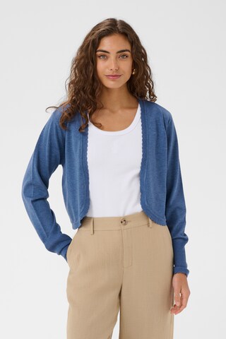 Cardigan 'Annemarie' CULTURE en bleu : devant