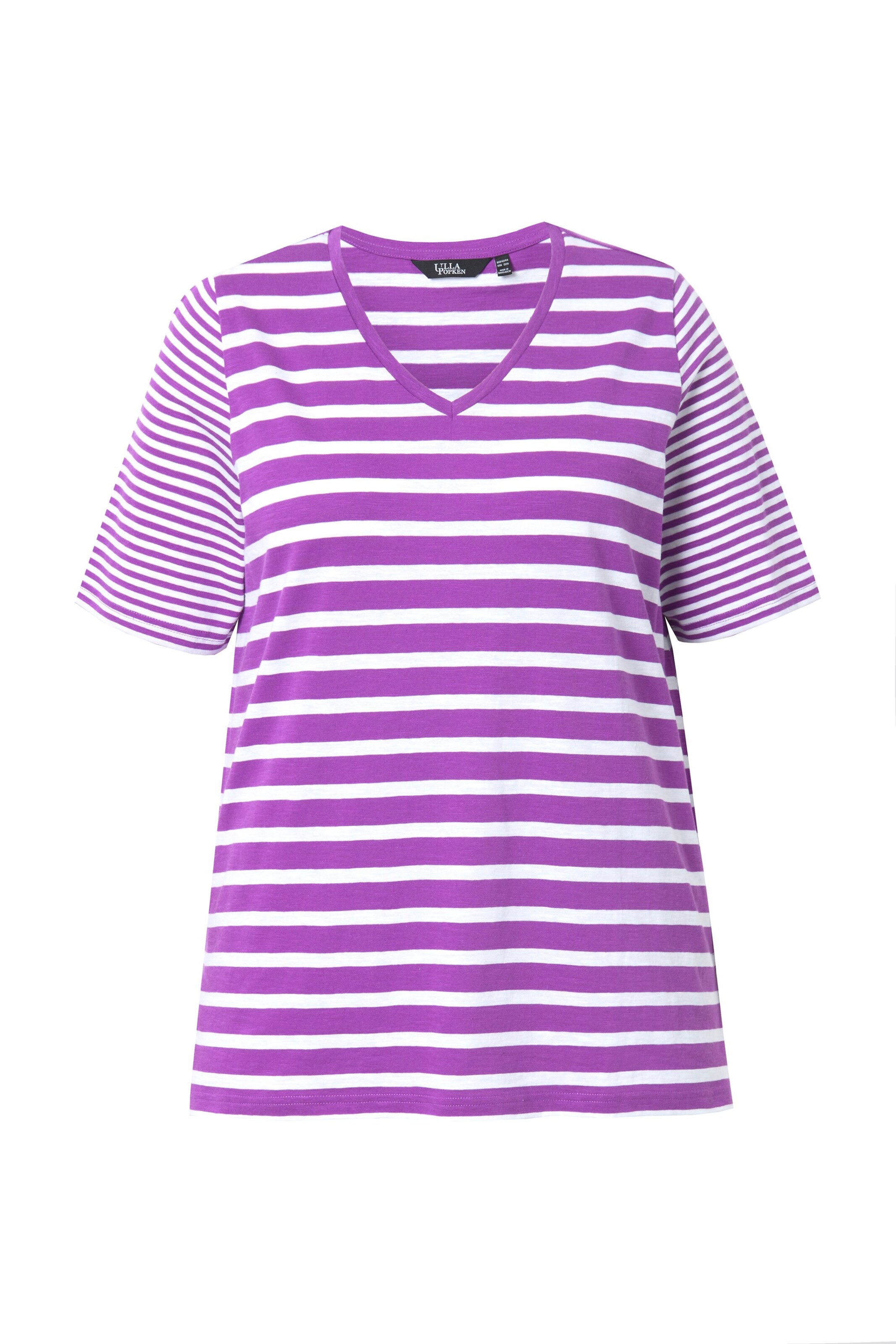 Ulla Popken Shirt in Lila: voorkant