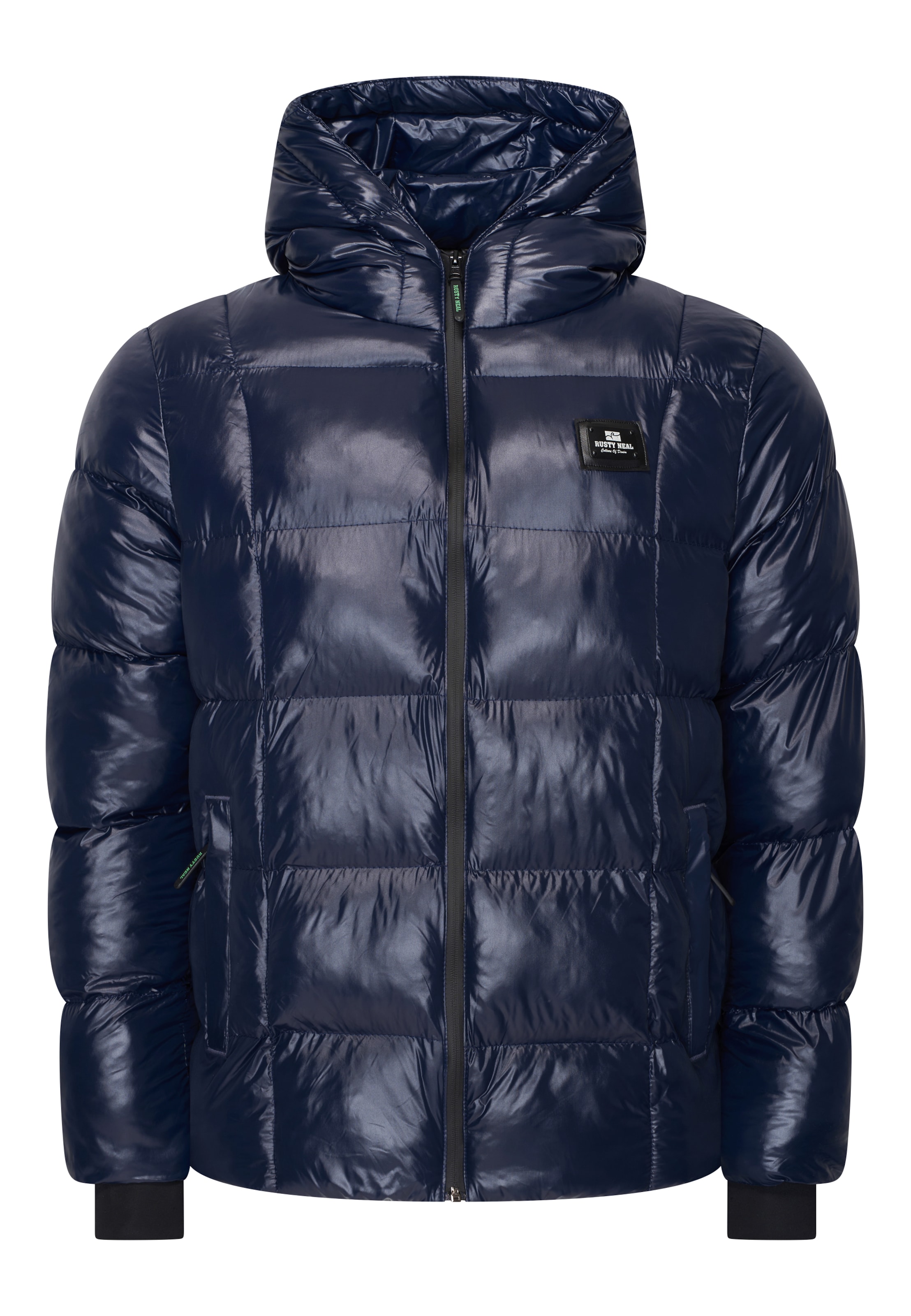Rusty Neal Steppjacke in S in blau, Produktansicht