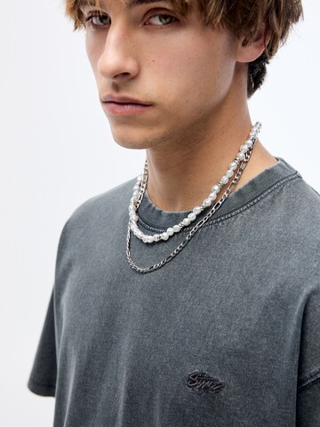 Pull&Bear Shirt in Grey