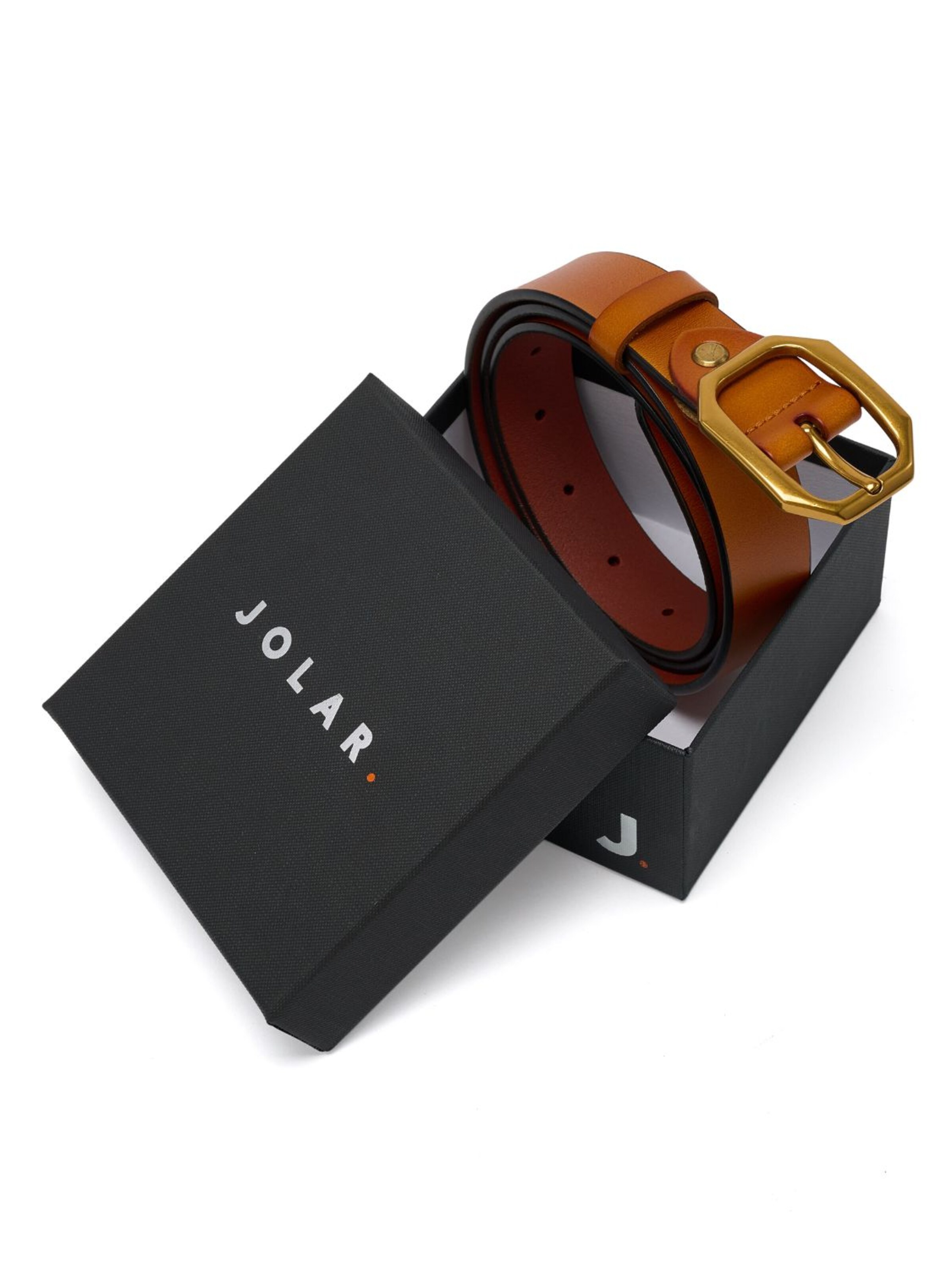 jolar Belt 'ELEGENT GOLD' in Brown