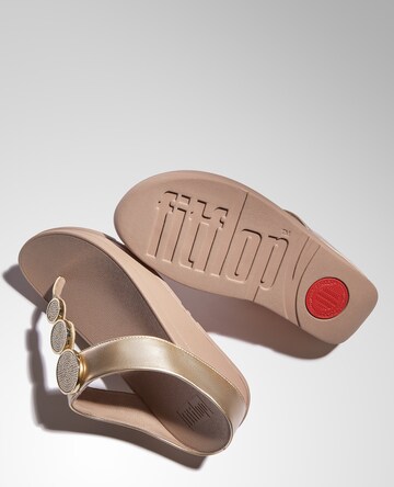 FitFlop Zehentrenner 'Dianette' in Gold