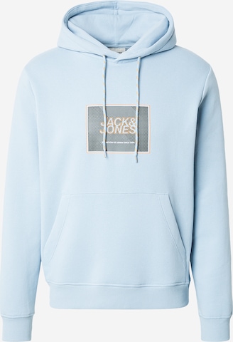 Felpa 'JJRAIN' di JACK & JONES in blu: frontale