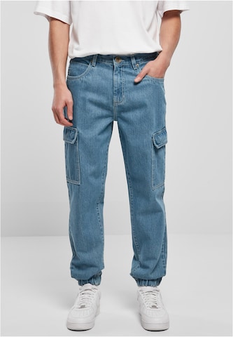 SOUTHPOLE Cargo Jeans in Blue: front