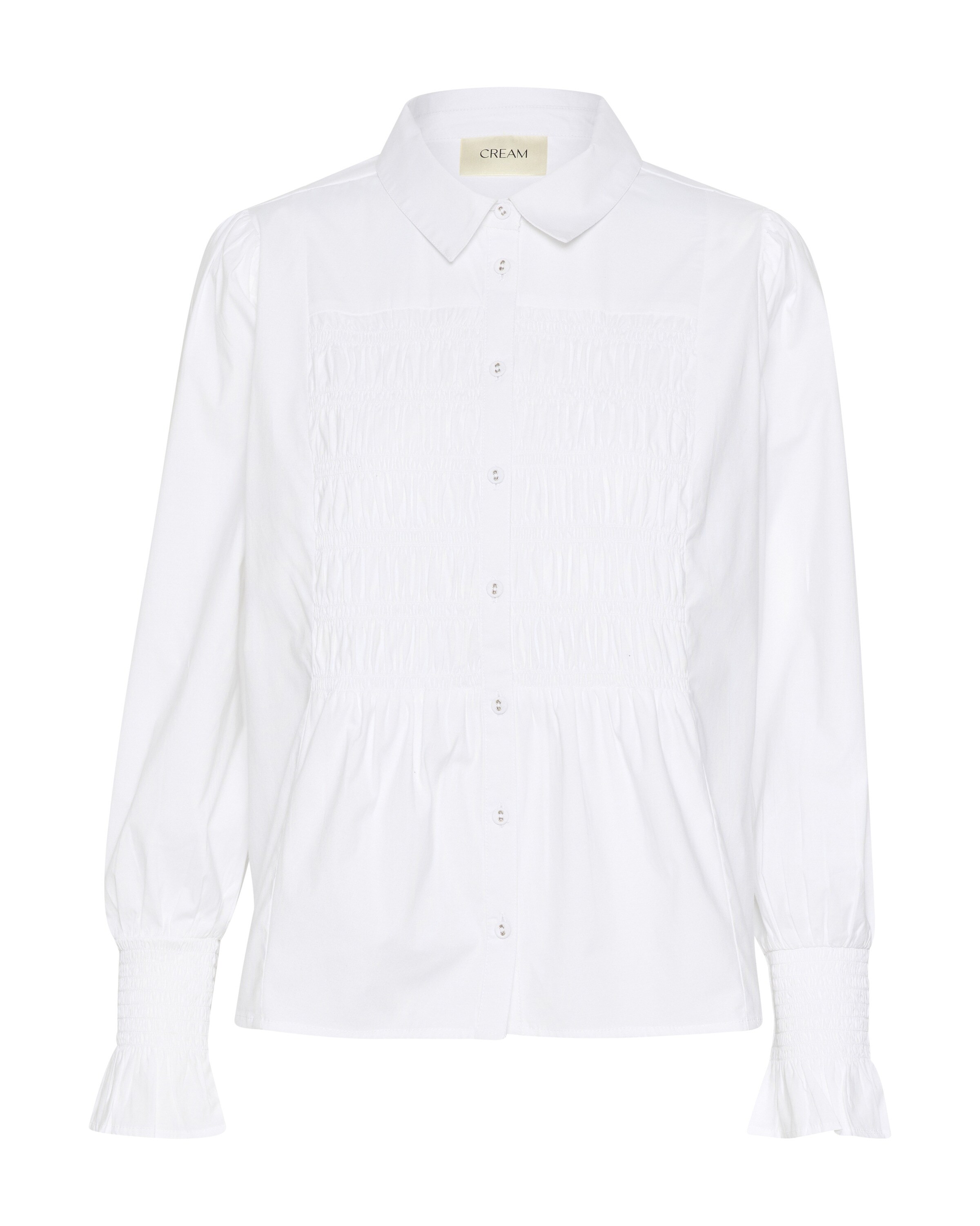 Cream Blouse 'Adeline' in White: front