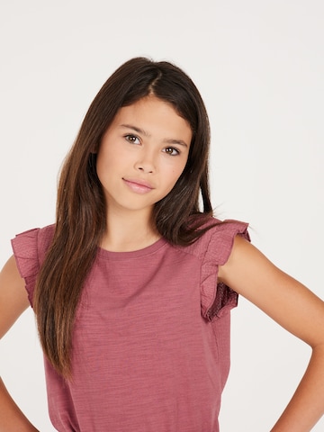 PROTEST Shirt 'PRTCRIUS JR' in Pink: front