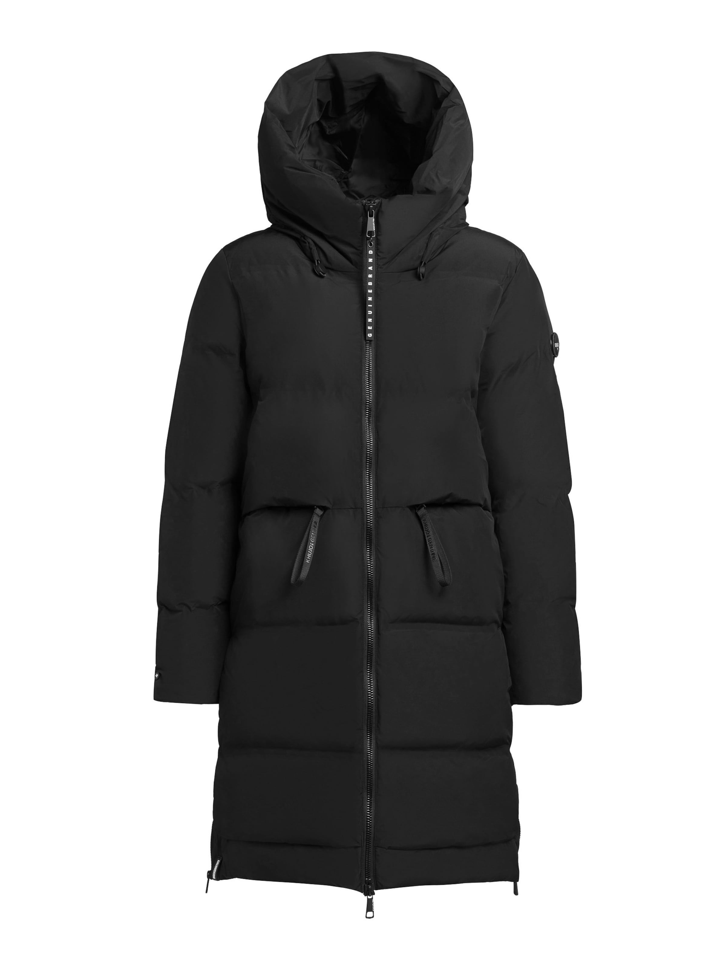 khujo Vinterfrakke 'Aroma2' i sort: forside