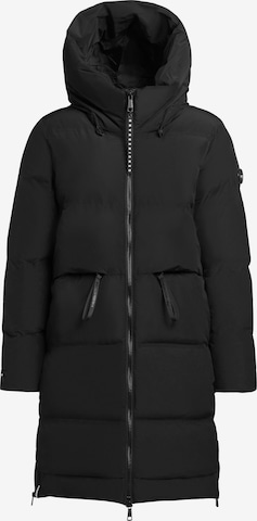 Cappotto invernale 'Aroma2' di khujo in nero: frontale
