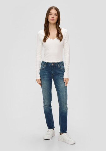 Coupe slim Jean QS en bleu