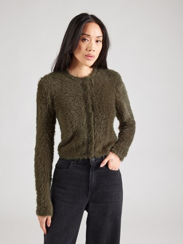 Monki Strickjacke in Grün: Vorderseite