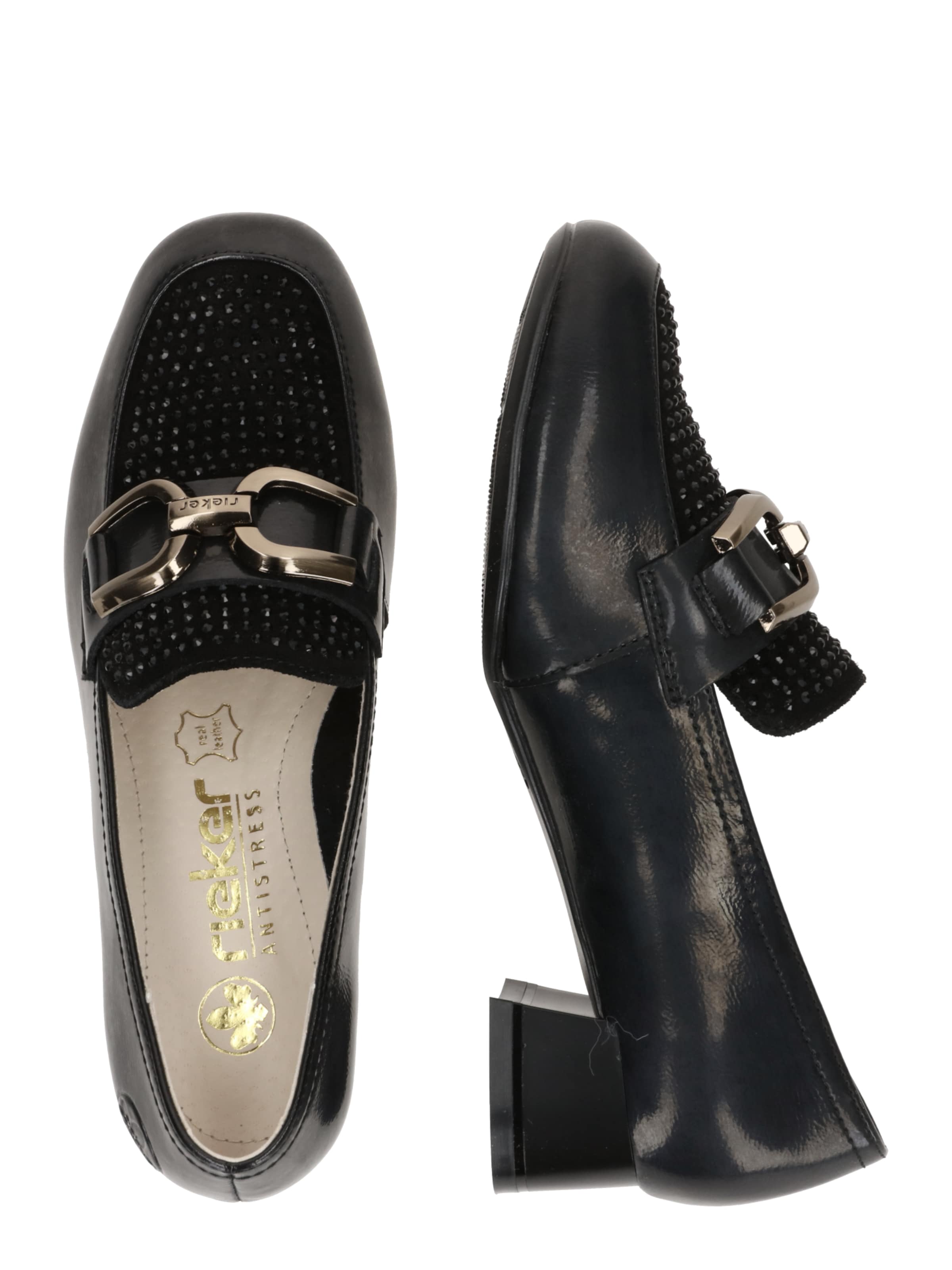 Rieker Lodičky - Čierna: bočná strana