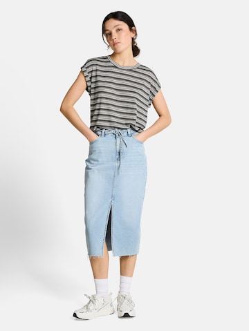 TOM TAILOR DENIM T-Shirt in Schwarz