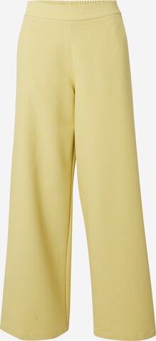 Wide Leg Pantalon 'Celia' ABOUT YOU en jaune : devant