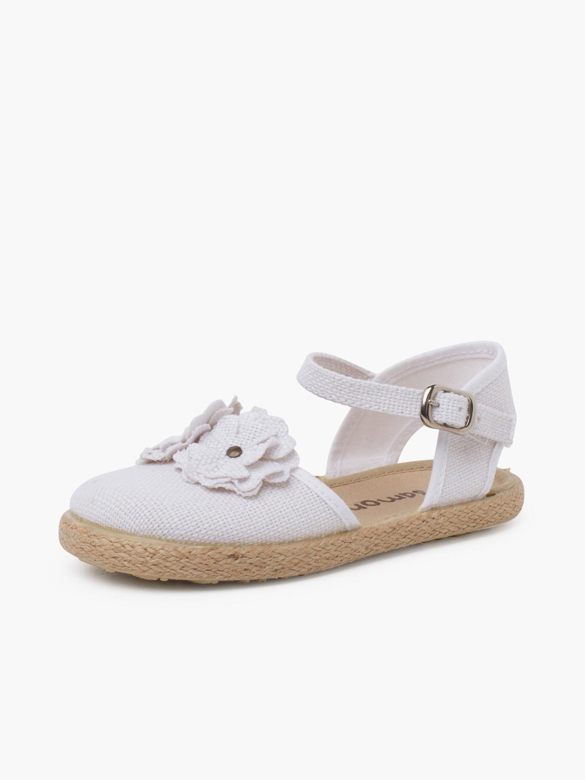 Pisamonas - Sandalias en blanco: frente