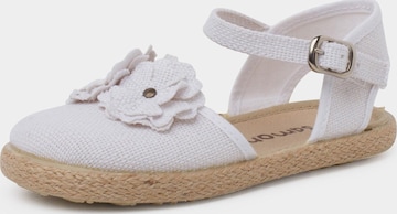 Pisamonas - Sandalias en blanco: frente