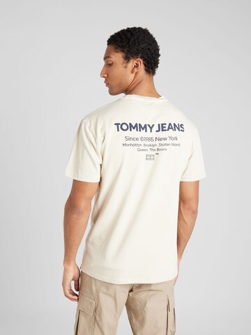 smėlio Tommy Jeans Marškinėliai 'Essential'
