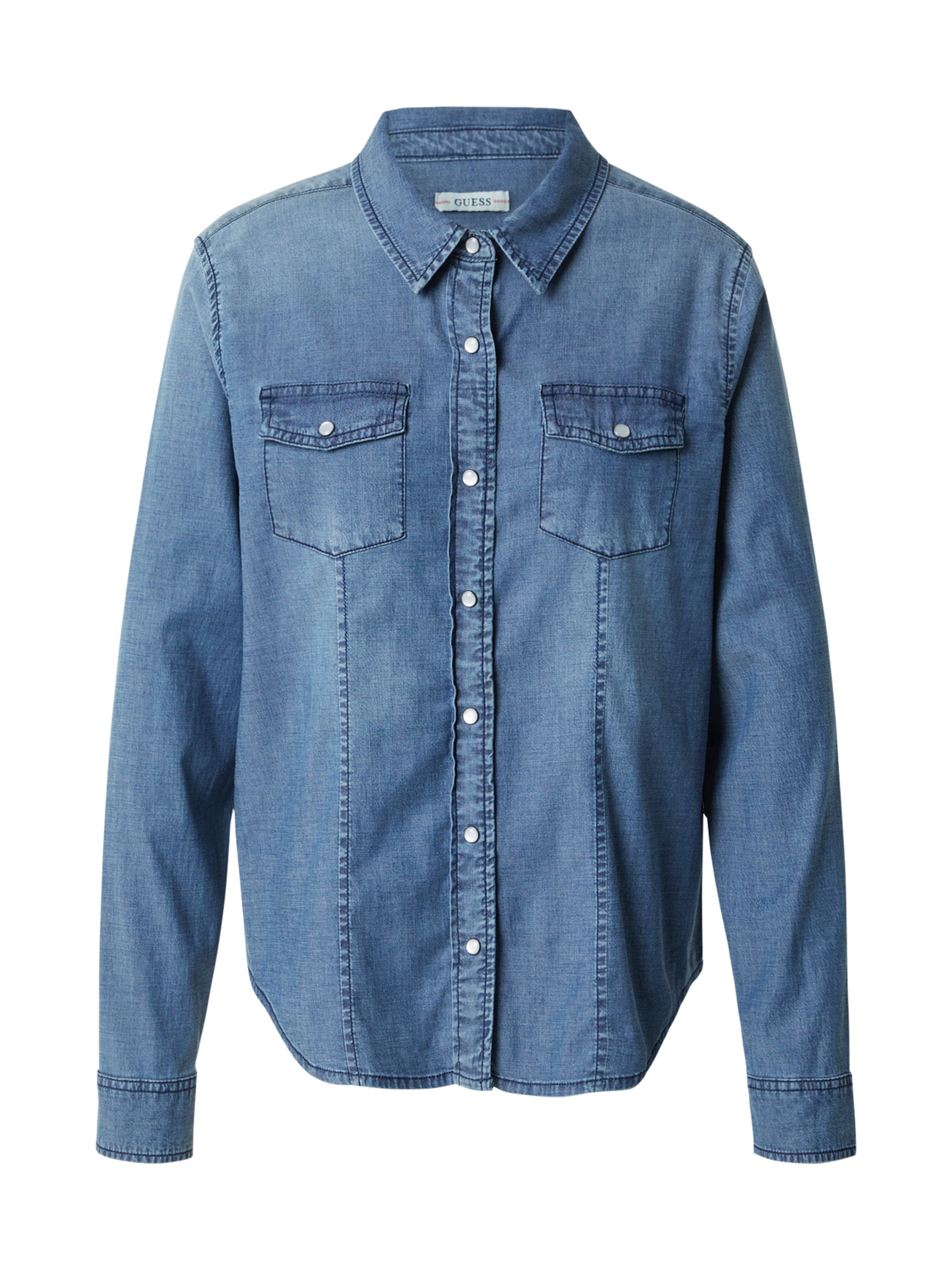 GUESS Блузка 'Kendall' в Синий: спереди