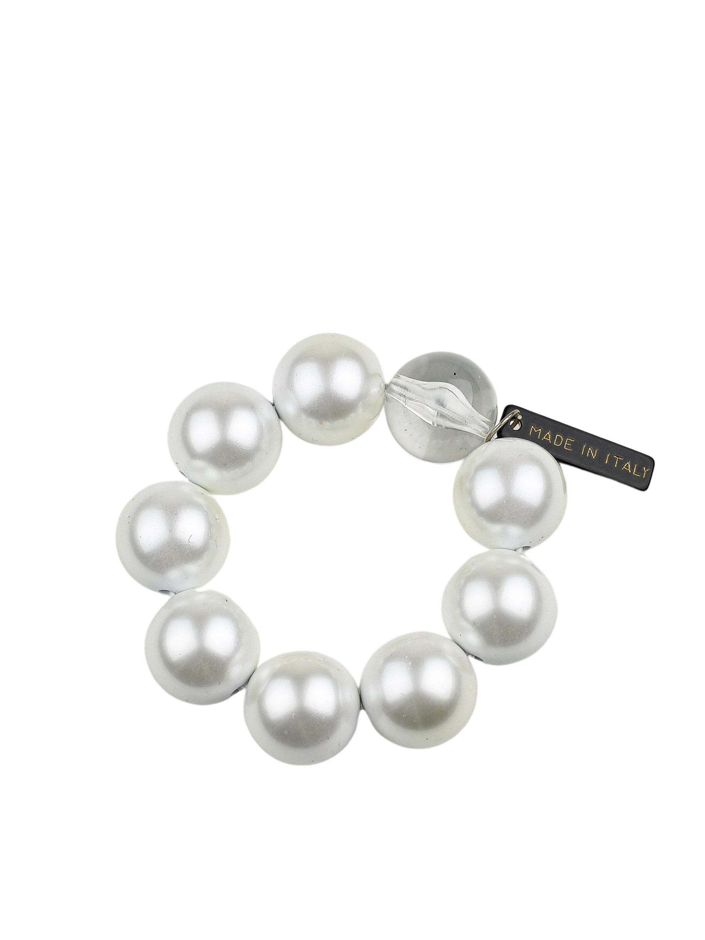 COLLEZIONE ALESSANDRO Bracelet 'Venedig' in White: front