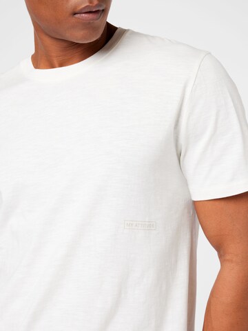 T-Shirt SELECTED HOMME en blanc