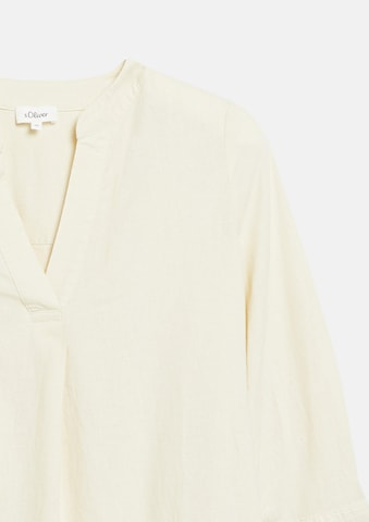 s.Oliver Blouse in Beige