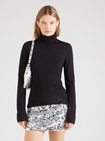 & Other Stories - Camiseta en negro: frente