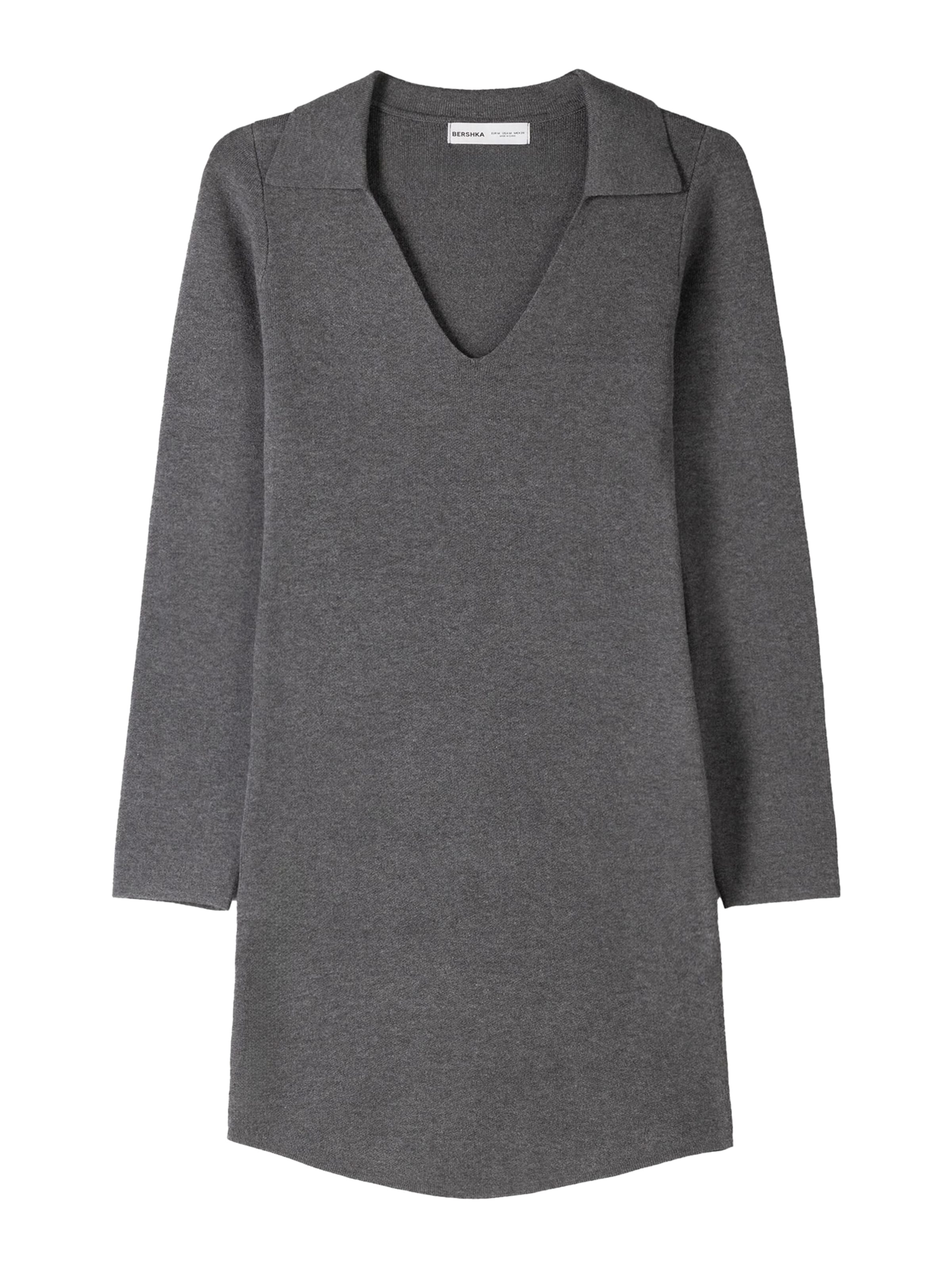 sötétszürke Bershka Kötött ruhák, Termék nézet