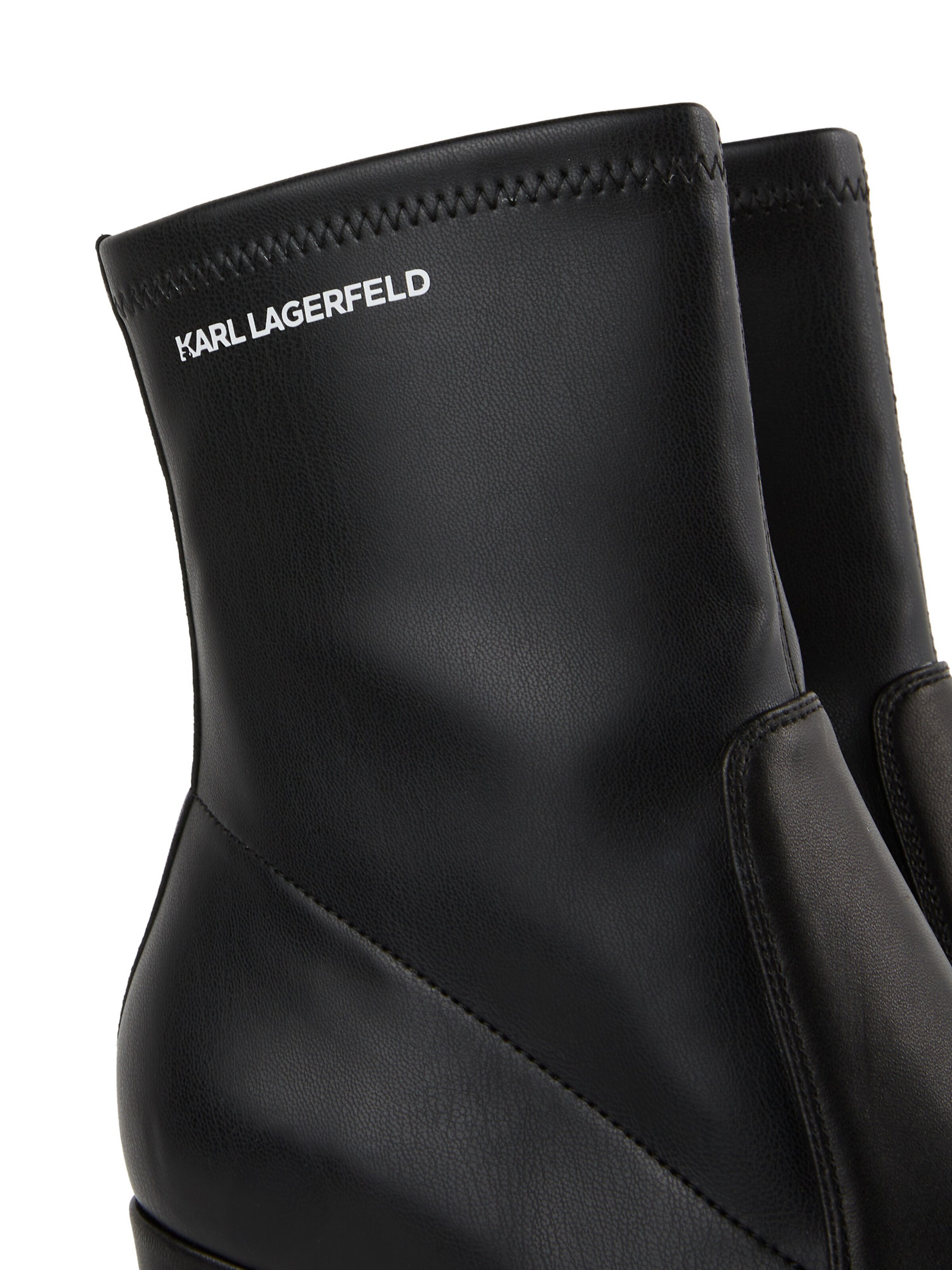 KARL LAGERFELD JEANS Μποτάκι 'Daphne' σε μαύρο