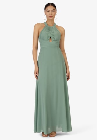 Robe de soirée Kraimod en vert : devant