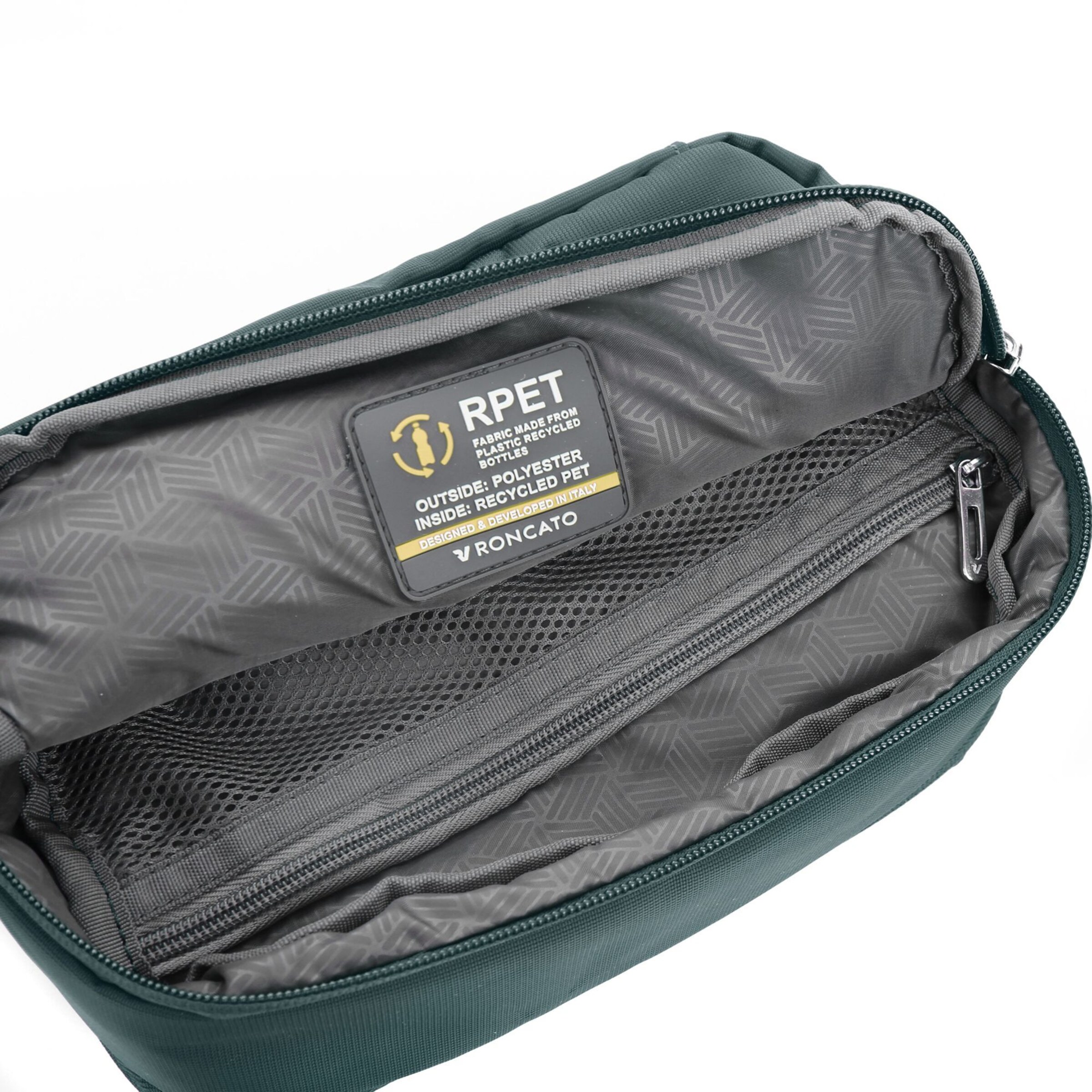 Roncato Toiletry Bag 'Crosslite' in Green