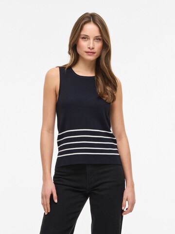 Tops en tricot VILA en noir : devant