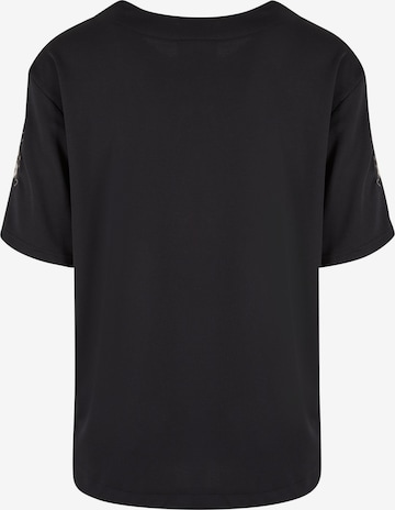 FUBU Skjorte 'FM241-007-2 Varsity' i svart