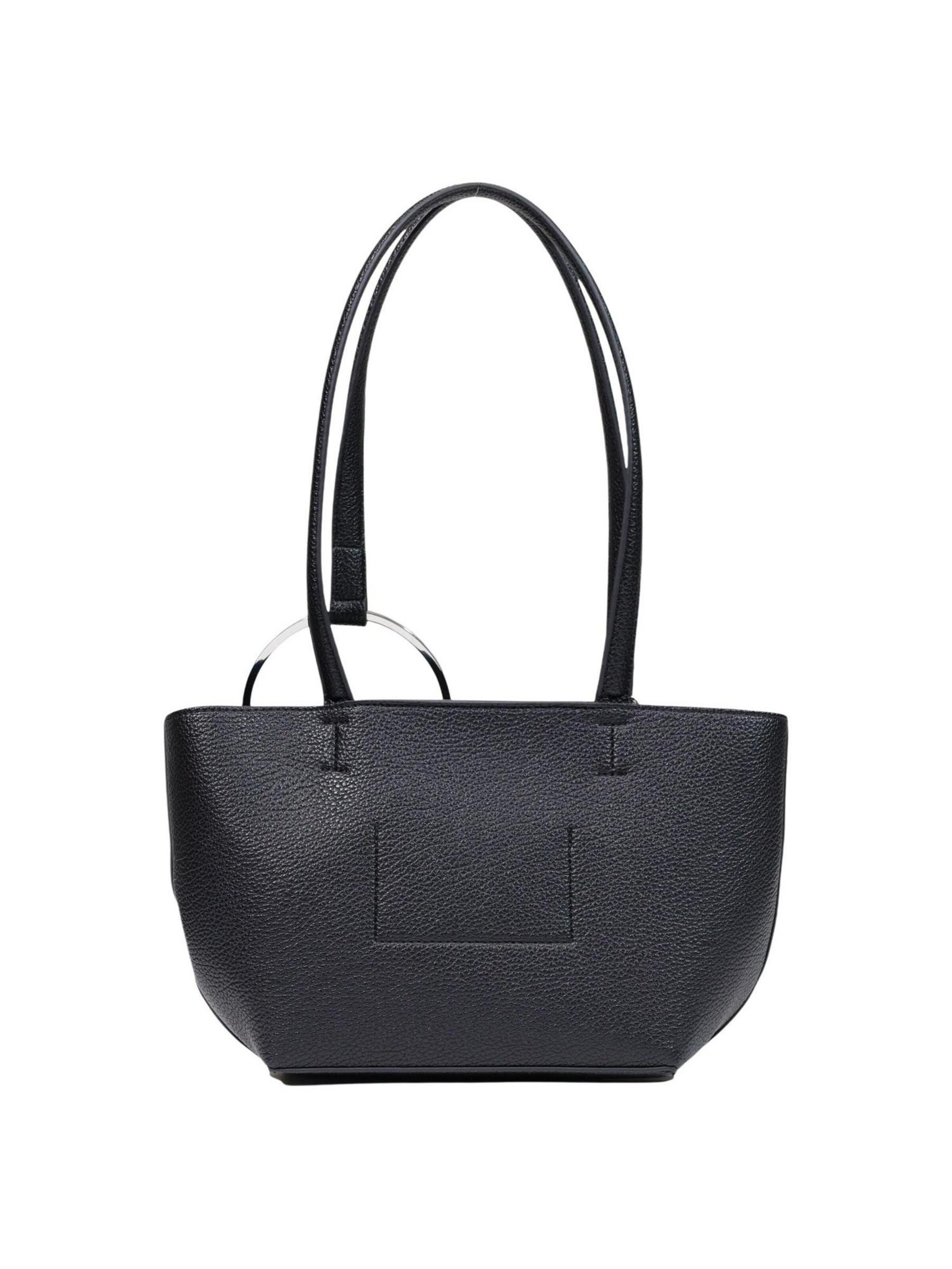 REPLAY - Bolso de hombro 'HAMMERED SYNTHETIC FW01C7.000.A7243S' en negro