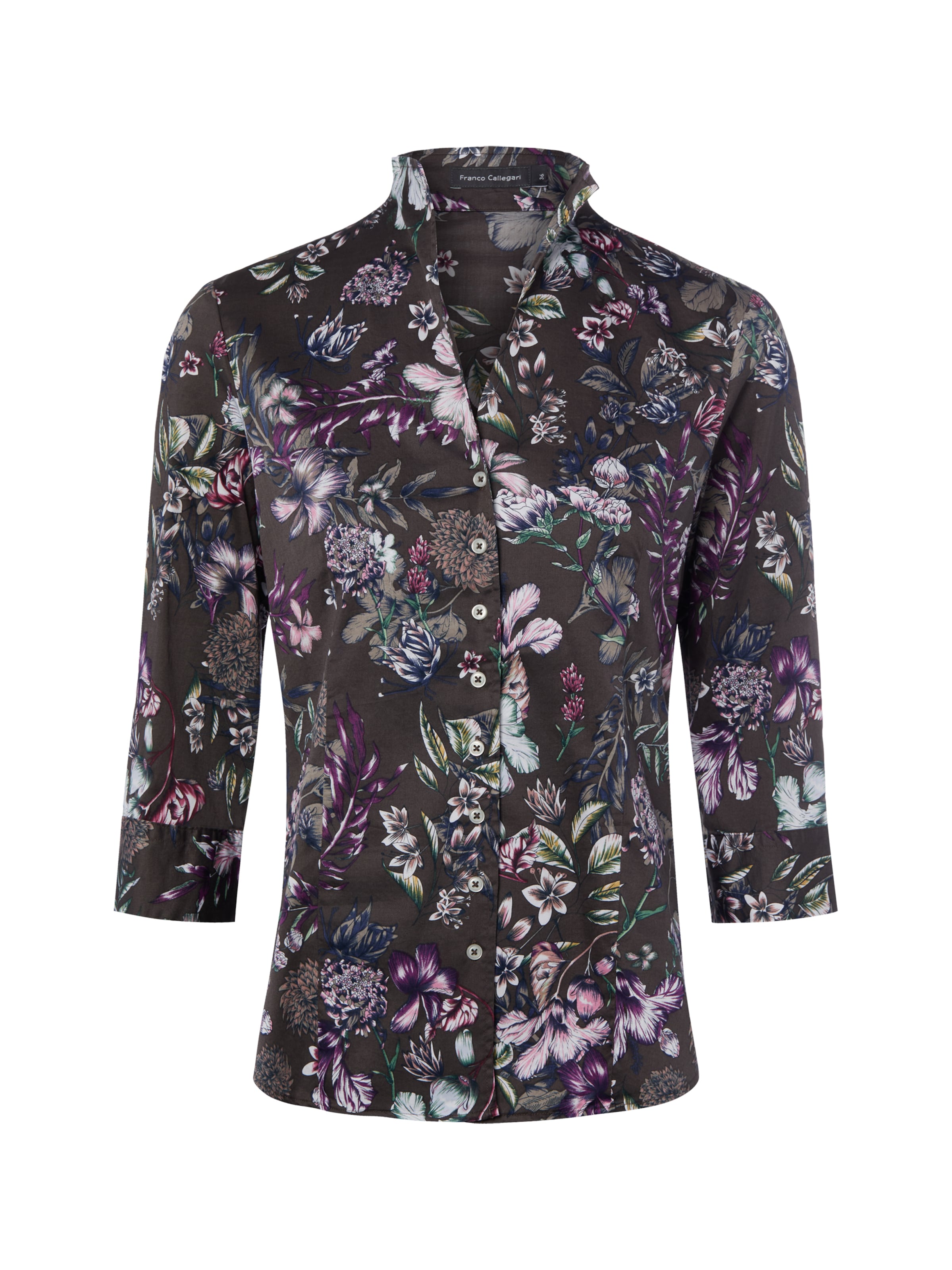 Franco Callegari Blouse in Bruin: voorkant