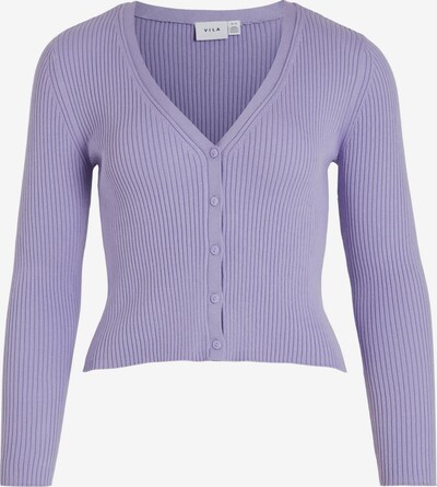 VILA Knit Cardigan 'Astoria' in Lavender / White, Item view