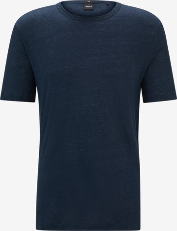 BOSS T-Shirt 'Tiburt' in Blau: predná strana