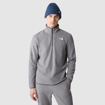 THE NORTH FACE Sportovní svetr '100 Glacier' – šedá: přední strana