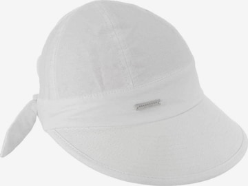 Seeberger Cap 'Cap' in Weiß: Vorderseite