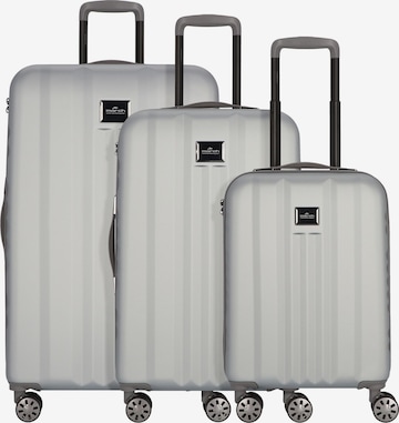 March15 Trading Suitcase Set 'Fly' in Grey: front