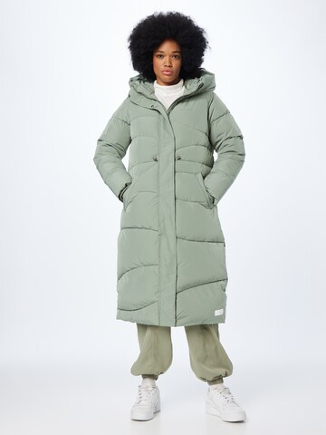 mazine Zimní kabát 'Wanda' – zelená: přední strana