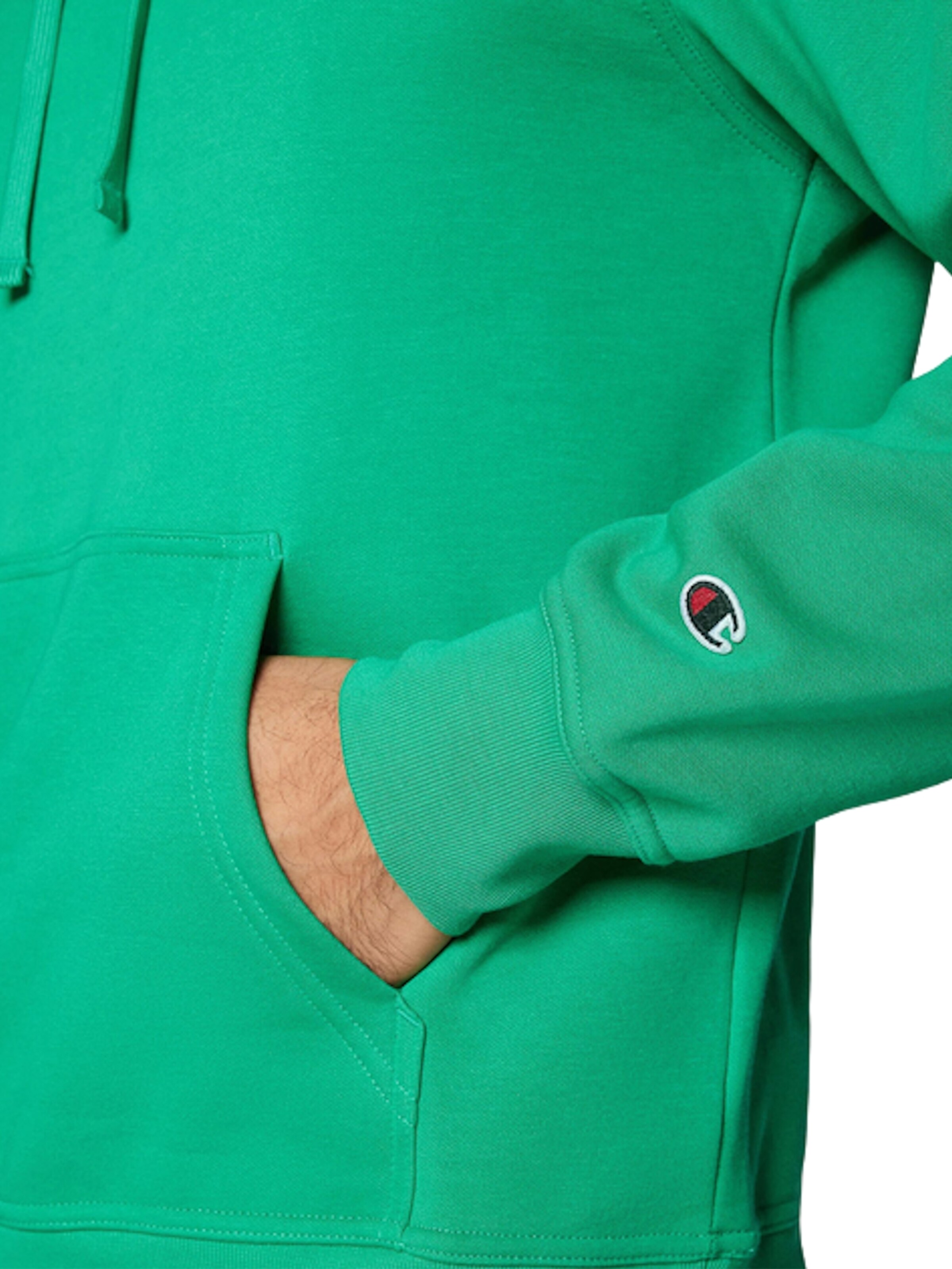 Felpa di Champion Authentic Athletic Apparel in verde